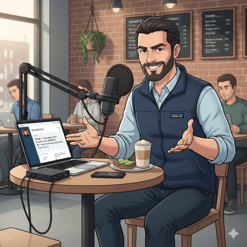 VC in Patagonia Vest