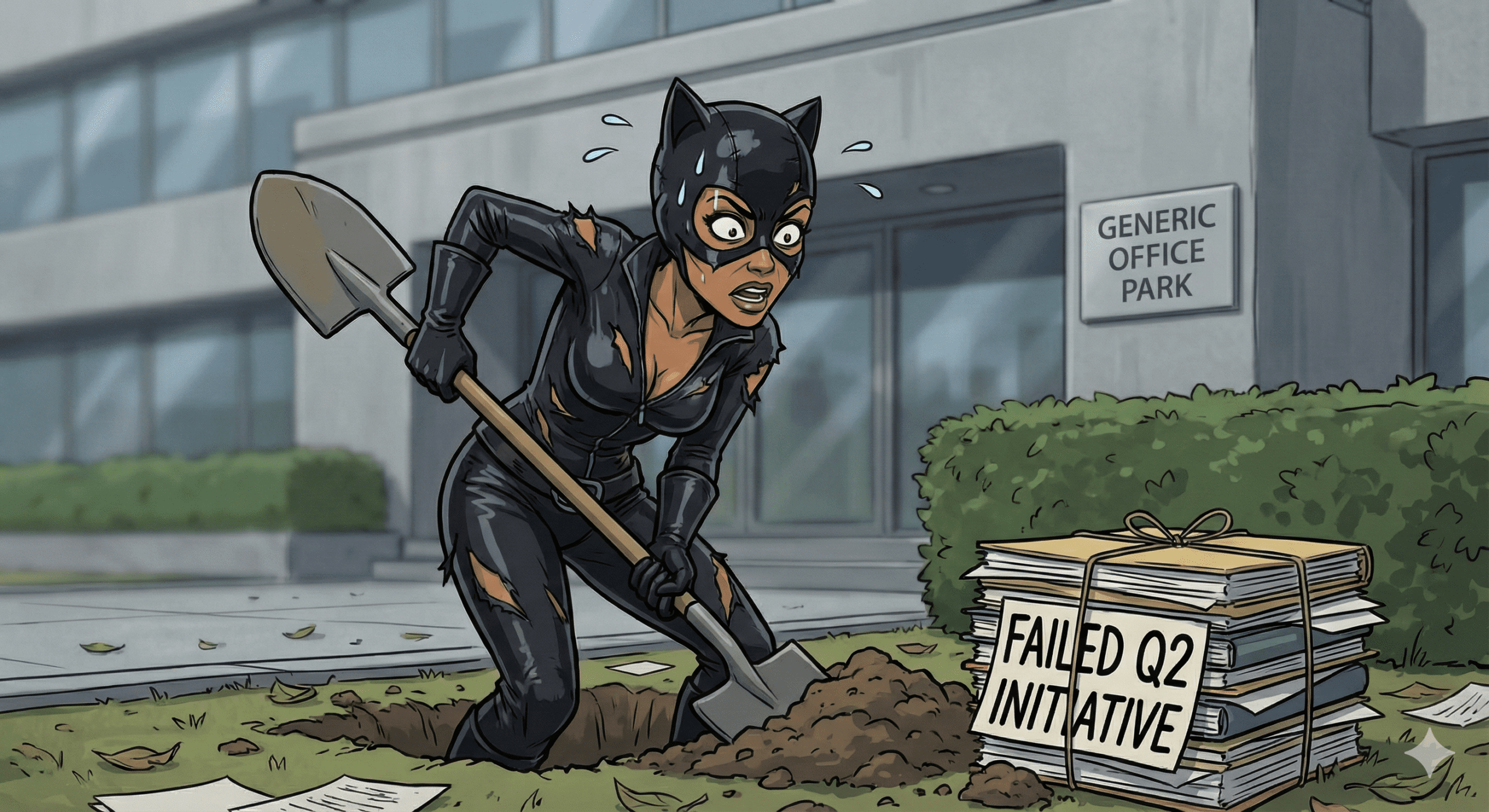 Halle Berry Satirical Card